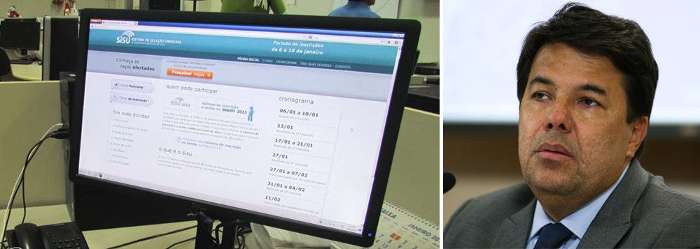 Uma falha no sistema de inscrição do Sistema de Seleção Unificada (Sisu) resultou em mais uma lambança do ministro da Educação, Mendonça Filho; segundo o MEC, mais de 600 mil vestibulandos candidatos a vagas em universidades federais tiveram suas inscrições afetadas (Foto: Charles Nisz) Uma falha no sistema de inscrição do Sistema de Seleção Unificada (Sisu) resultou em mais uma lambança do ministro da Educação, Mendonça Filho; segundo o MEC, mais de 600 mil vestibulandos candidatos a vagas em universidades federais tiveram suas inscrições afetadas