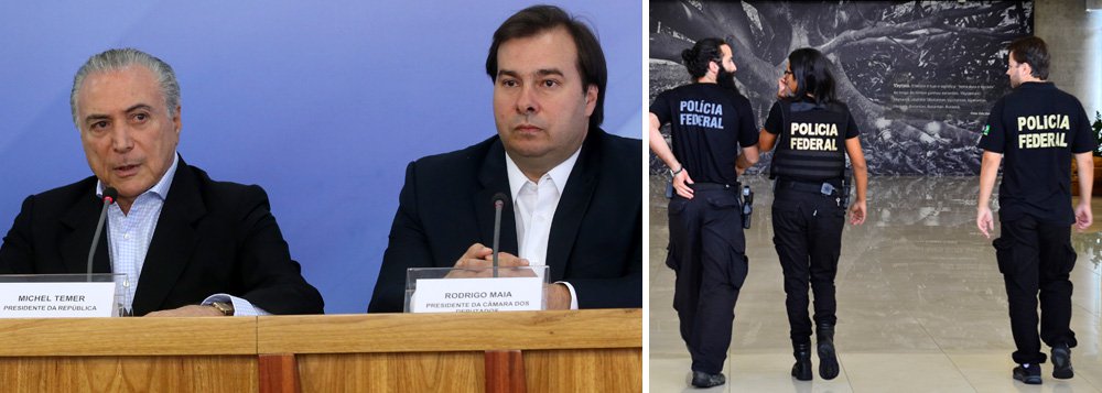 "Temer, que derrubou Dilma com a missão de proteger seus aliados da Lava Jato, entrou com a firme decisão de matar a operação. E achou a maneira mais prática e rápida de fazê-lo: tratando a Polícia Federal a pão e água. Sem verba não tem investigação e sem investigação não há como apresentar um inquérito razoável para Moro. Moro é o ponto final da Lava Jato, mas se não for suprido pela PF fica sem ter o que fazer", diz o colunista Alex Solnik; "A opção Rodrigo Maia miou porque ele não deu garantias à maioria corrupta da Câmara de que seria tão diligente como Temer no combate ao combate da corrupção" (Foto: Alex Solnik) "Temer, que derrubou Dilma com a missão de proteger seus aliados da Lava Jato, entrou com a firme decisão de matar a operação. E achou a maneira mais prática e rápida de fazê-lo: tratando a Polícia Federal a pão e água. Sem verba não tem investigação e sem investigação não há como apresentar um inquérito razoável para Moro. Moro é o ponto final da Lava Jato, mas se não for suprido pela PF fica sem ter o que fazer", diz o colunista Alex Solnik; "A opção Rodrigo Maia miou porque ele não deu garantias à maioria corrupta da Câmara de que seria tão diligente como Temer no combate ao combate da corrupção"