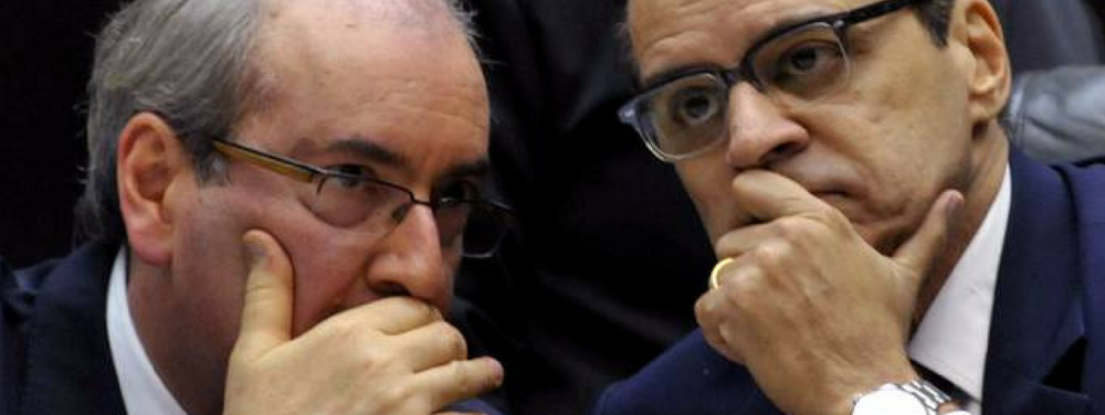 Eduardo Cunha e Henrique Eduardo Alves (Foto: Giuliana Miranda) Eduardo Cunha e Henrique Eduardo Alves