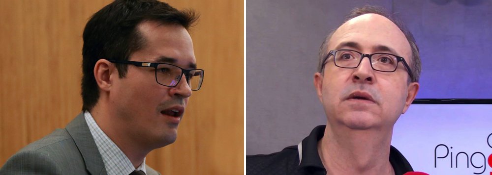 Procurador Deltan Dallagnol, coordenador da força-tarefa da Lava Jato, classificou como "maldosas" e "surreais" as afirmações do jornalista Reinaldo Azevedo de ele teria ingressado no Ministério Público Federal em descumprimento à legislação; "As insinuações surreais, maldosas, irresponsáveis e sem qualquer base na realidade só podem ser compreendidas como mais uma tentativa leviana do jornalista Reinaldo Azevedo de atingir a credibilidade das investigações por meio do ataque à reputação de um dos procuradores que atuam na Lava Jato, como já fez em outras oportunidades", disse Deltan (Foto: Aquiles Lins) Procurador Deltan Dallagnol, coordenador da força-tarefa da Lava Jato, classificou como "maldosas" e "surreais" as afirmações do jornalista Reinaldo Azevedo de ele teria ingressado no Ministério Público Federal em descumprimento à legislação; "As insinuações surreais, maldosas, irresponsáveis e sem qualquer base na realidade só podem ser compreendidas como mais uma tentativa leviana do jornalista Reinaldo Azevedo de atingir a credibilidade das investigações por meio do ataque à reputação de um dos procuradores que atuam na Lava Jato, como já fez em outras oportunidades", disse Deltan