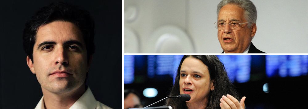Para o colunista Bernardo Mello Franco, o texto de FHC em defesa das diretas "é importante porque quebra um tabu"; ele destaca que a tese vem sendo rejeitada por políticos, empresários e personalidades desde o impeachment sob a justificativa de que isso abriria caminho para a volta de Lula, algo que foi reforçado pela professora Janaina Paschoal nesta quinta; "Parece um bom momento para o eleitor do PSDB refletir: é melhor ouvir o ex-presidente ou repetir as teses da doutora?" (Foto: Gisele Federicce) Para o colunista Bernardo Mello Franco, o texto de FHC em defesa das diretas "é importante porque quebra um tabu"; ele destaca que a tese vem sendo rejeitada por políticos, empresários e personalidades desde o impeachment sob a justificativa de que isso abriria caminho para a volta de Lula, algo que foi reforçado pela professora Janaina Paschoal nesta quinta; "Parece um bom momento para o eleitor do PSDB refletir: é melhor ouvir o ex-presidente ou repetir as teses da doutora?"