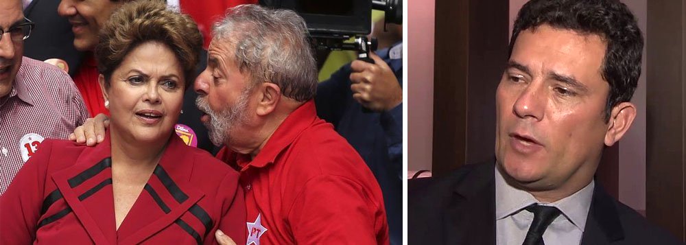 "Verdadeiro lawfare. Reinado da 'justiça do inimigo', retratado nessa arbitrariedade. Presto mais uma vez minha solidariedade a Lula", postou a presidente deposta Dilma Rousseff no Twitter, usando termos jurídicos que caracterizam perseguição para definir a decisão do juiz Sergio Moro que sequestrou, nesta semana, todos os imóveis do ex-presidente Lula e bloqueou R$ 606 mil em suas contas bancárias; "Sequestrar o imóvel em que Lula vive com a família e bloquear suas contas pessoais é uma perseguição. Uma nova injustiça", completou Dilma (Foto: Gisele Federicce) "Verdadeiro lawfare. Reinado da 'justiça do inimigo', retratado nessa arbitrariedade. Presto mais uma vez minha solidariedade a Lula", postou a presidente deposta Dilma Rousseff no Twitter, usando termos jurídicos que caracterizam perseguição para definir a decisão do juiz Sergio Moro que sequestrou, nesta semana, todos os imóveis do ex-presidente Lula e bloqueou R$ 606 mil em suas contas bancárias; "Sequestrar o imóvel em que Lula vive com a família e bloquear suas contas pessoais é uma perseguição. Uma nova injustiça", completou Dilma
