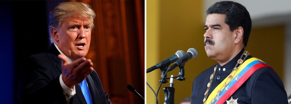 EUA estão considerando todas as opções de sanções contra a Venezuela, incluindo contra o setor petrolífero do país, segundo um porta-voz da administração dos EUA; "Consideramos todas as opções," disse; "Qualquer um que decida aderir à Assembleia Nacional Constituinte deve saber que seu papel em minar os processos democráticos e as instituições na Venezuela pode expôr o país a novas sanções dos EUA", completou; mais cedo, o Departamento do Tesouro dos EUA informou que submeteu uma lista de sanções a 13 indivíduos ligados ao governo do presidente Nicolás Maduro (Foto: Paulo Emílio) EUA estão considerando todas as opções de sanções contra a Venezuela, incluindo contra o setor petrolífero do país, segundo um porta-voz da administração dos EUA; "Consideramos todas as opções," disse; "Qualquer um que decida aderir à Assembleia Nacional Constituinte deve saber que seu papel em minar os processos democráticos e as instituições na Venezuela pode expôr o país a novas sanções dos EUA", completou; mais cedo, o Departamento do Tesouro dos EUA informou que submeteu uma lista de sanções a 13 indivíduos ligados ao governo do presidente Nicolás Maduro
