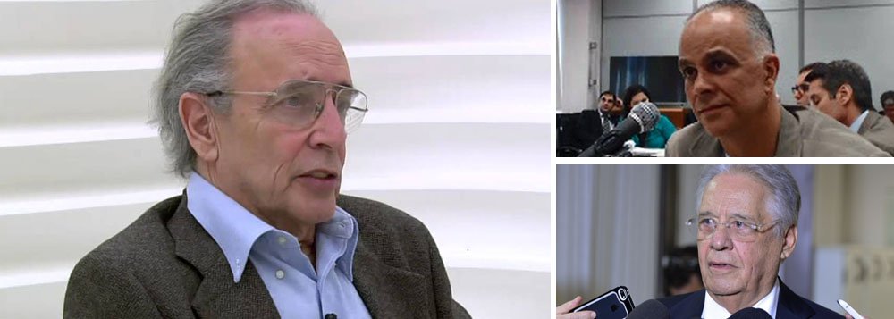 "O período que Valério se dispôs a abranger não começa, como na Lava Jato, com o governo Lula. Ele oferece a revelação do sistema que financiou, por meio de suas empresas de publicidade, desvios financeiros desde o governo de Fernando Henrique. O contrário do que a Lava Jato admitiu aos seus delatores", escreve o colunista, que lembra que a delação do publicitário chegou a ser rejeitada pela PGR e pelo MP mineiro, para enfim ser aceito pela PF (Foto: Gisele Federicce) "O período que Valério se dispôs a abranger não começa, como na Lava Jato, com o governo Lula. Ele oferece a revelação do sistema que financiou, por meio de suas empresas de publicidade, desvios financeiros desde o governo de Fernando Henrique. O contrário do que a Lava Jato admitiu aos seus delatores", escreve o colunista, que lembra que a delação do publicitário chegou a ser rejeitada pela PGR e pelo MP mineiro, para enfim ser aceito pela PF