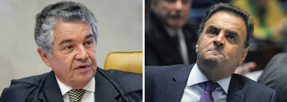 O ministro do Supremo Tribunal Federal Marco Aurélio Mello foi escolhido nesta quarta-feira 31 como novo relator das investigações que envolvem o senador afastado Aécio Neves (PSDB-MG), a partir da delação premiada de executivos da JBS; o ministro também será responsável pela condução do inquérito sobre a irmã de Aécio, Andrea Neves, presa há duas semanas (Foto: Gisele Federicce) O ministro do Supremo Tribunal Federal Marco Aurélio Mello foi escolhido nesta quarta-feira 31 como novo relator das investigações que envolvem o senador afastado Aécio Neves (PSDB-MG), a partir da delação premiada de executivos da JBS; o ministro também será responsável pela condução do inquérito sobre a irmã de Aécio, Andrea Neves, presa há duas semanas