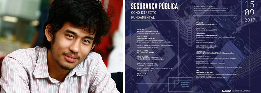 O líder do MBL, que já foi pego na mentira em inúmeras ocasiões ao dar informações falsas sobre segurança pública, seria um dos convidados do evento para falar sobre o assunto; Um dos debates, ainda, seria sobre “bandidolatria”
(Foto: Charles Nisz) O líder do MBL, que já foi pego na mentira em inúmeras ocasiões ao dar informações falsas sobre segurança pública, seria um dos convidados do evento para falar sobre o assunto; Um dos debates, ainda, seria sobre “bandidolatria”