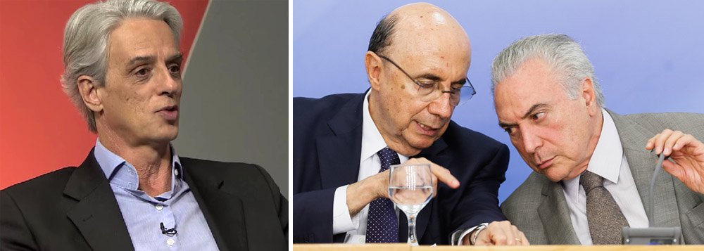 "Não estamos felizes com o atual governo, especialmente com sua política econômica. Da forma como vem sendo conduzida, ela não é incentivadora do crescimento, da geração de mais empregos e mais riquezas. Pelo contrario. A nosso ver ela tem um viés fortemente rentista. Tem o Meirelles, que foi banqueiro, com sua equipe formada basicameante por banqueiros. E o que acontece? Hoje, não temos o ambiente que seria necessário para a impulsionar a economia e seu crescimento. Precisaríamos de ter juros bem mais baixos, câmbio adequado, carga tributaria mais compatível com o resto do planeta, Estado enxuto... De modo que estamos bastante frustrados, em todos os sentidos", diz o empresário César Prata, vice-presidente da Abimaq (Foto: Tereza Cruvinel) "Não estamos felizes com o atual governo, especialmente com sua política econômica. Da forma como vem sendo conduzida, ela não é incentivadora do crescimento, da geração de mais empregos e mais riquezas. Pelo contrario. A nosso ver ela tem um viés fortemente rentista. Tem o Meirelles, que foi banqueiro, com sua equipe formada basicameante por banqueiros. E o que acontece? Hoje, não temos o ambiente que seria necessário para a impulsionar a economia e seu crescimento. Precisaríamos de ter juros bem mais baixos, câmbio adequado, carga tributaria mais compatível com o resto do planeta, Estado enxuto... De modo que estamos bastante frustrados, em todos os sentidos", diz o empresário César Prata, vice-presidente da Abimaq