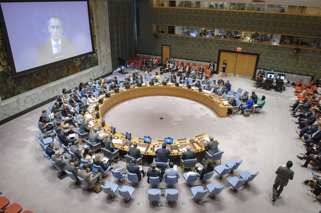 O coordenador especial da ONU para o Processo de Paz no Oriente Médio, Nickolay Mladenov, apelou aos líderes palestinos e israelenses a retornarem às negociações sobre a chamada solução de dois Estados; "É melhor evitar um conflito que ninguém quer, antes que seja muito tarde", disse o enviado especial da ONU (Foto: Charles Nisz) O coordenador especial da ONU para o Processo de Paz no Oriente Médio, Nickolay Mladenov, apelou aos líderes palestinos e israelenses a retornarem às negociações sobre a chamada solução de dois Estados; "É melhor evitar um conflito que ninguém quer, antes que seja muito tarde", disse o enviado especial da ONU