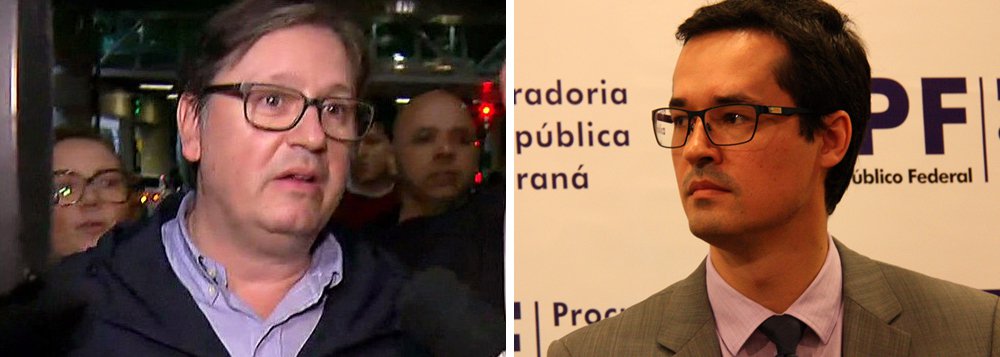 Rodrigo Rocha Loures (PMDB-PR), flagrado pela PF recebendo uma mala com R$ 500 mil em propina da JBS endereçada a Michel Temer, se reuniu com os procuradores da operação Lava Jato Deltan Dallagnol e Roberson Pozzobon na véspera da sessão do Senado que confirmou o golpe parlamentar contra Dilma Rousseff e alçou Michel Temer à presidência; no encontro, de quase duas horas, ocorreu em Brasília e foi acertada a manutenção no cargo do superintendente da Polícia Federal no Paraná, Rosalvo Franco, responsável pela Lava Jato; "Eu disse para os procuradores que se o conforto era dar essa garantia, iria levar o pedido ao presidente", relatou o ex-deputado (Foto: Aquiles Lins) Rodrigo Rocha Loures (PMDB-PR), flagrado pela PF recebendo uma mala com R$ 500 mil em propina da JBS endereçada a Michel Temer, se reuniu com os procuradores da operação Lava Jato Deltan Dallagnol e Roberson Pozzobon na véspera da sessão do Senado que confirmou o golpe parlamentar contra Dilma Rousseff e alçou Michel Temer à presidência; no encontro, de quase duas horas, ocorreu em Brasília e foi acertada a manutenção no cargo do superintendente da Polícia Federal no Paraná, Rosalvo Franco, responsável pela Lava Jato; "Eu disse para os procuradores que se o conforto era dar essa garantia, iria levar o pedido ao presidente", relatou o ex-deputado