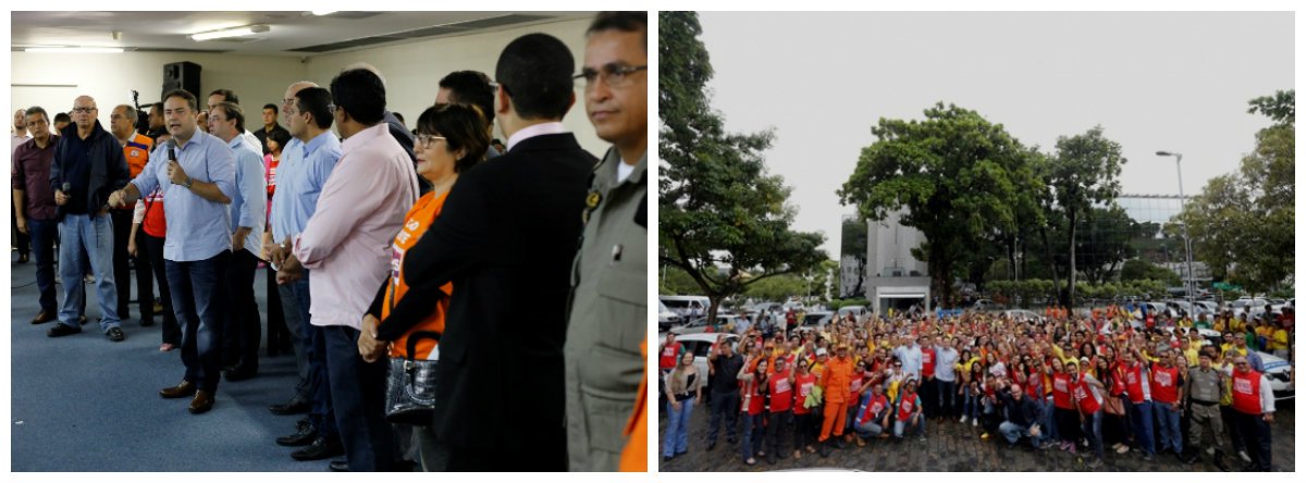 O governador Renan Filho enviou 400 servidores de todos os órgãos da administração estadual para oito municípios atingidos pelas chuvas em Alagoas; missão é levar auxílio e reforçar o atendimento às famílias vítimas das enchentes; sete pessoas morreram soterradas em Maceió; mais de 24 mil pessoas estão desalojadas ou desabrigadas e 27 municípios tiveram os decretos de emergência homologados (Foto: Voney Malta) O governador Renan Filho enviou 400 servidores de todos os órgãos da administração estadual para oito municípios atingidos pelas chuvas em Alagoas; missão é levar auxílio e reforçar o atendimento às famílias vítimas das enchentes; sete pessoas morreram soterradas em Maceió; mais de 24 mil pessoas estão desalojadas ou desabrigadas e 27 municípios tiveram os decretos de emergência homologados