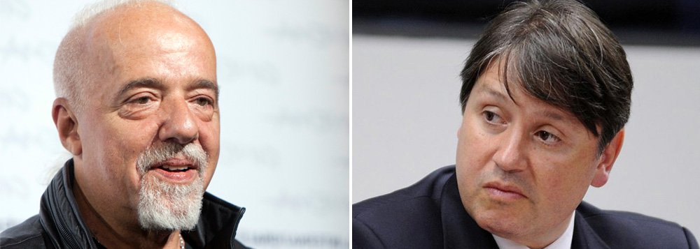 Escritor Paulo Coelho criticou nesta quinta-feira, 27, o ex-deputado e homem da mala de Michel Temer, Rodrigo Rocha Loures (PMDB-PR); "Não basta roubar; é preciso também tratar todo mundo como idiota", afirmou o escritor em sua página no Twitter; ele compartilhou reportagem do Poder360 com o advogado de Rocha Loures, em que ele classifica como ilegal o flagrante da Polícia Federal do assessor de Temer recebendo a mala com R$ 500 mil (Foto: Aquiles Lins) Escritor Paulo Coelho criticou nesta quinta-feira, 27, o ex-deputado e homem da mala de Michel Temer, Rodrigo Rocha Loures (PMDB-PR); "Não basta roubar; é preciso também tratar todo mundo como idiota", afirmou o escritor em sua página no Twitter; ele compartilhou reportagem do Poder360 com o advogado de Rocha Loures, em que ele classifica como ilegal o flagrante da Polícia Federal do assessor de Temer recebendo a mala com R$ 500 mil