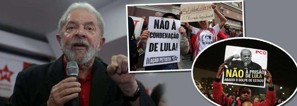 Pelo menos 17 capitais do País terão nesta quinta-feira, 20, manifestações de apoio ao ex-presidente Luiz Inácio Lula da Silva, que teve mais de R$ 600 mil e imóveis confiscados por decisão do juiz Sérgio Moro; atos foram convocados por movimentos sociais reunidos na Frente Brasil Popular; além da condenação à caçada judicial contra Lula, a pauta dos protestos também será a saída de Michel Temer e de sua agenda de reformas e eleições diretas; o ato em São Paulo terá concentração às 17h, em frente ao Masp, na Avenida Paulista; confira programação das demais capitais (Foto: Aquiles Lins) Pelo menos 17 capitais do País terão nesta quinta-feira, 20, manifestações de apoio ao ex-presidente Luiz Inácio Lula da Silva, que teve mais de R$ 600 mil e imóveis confiscados por decisão do juiz Sérgio Moro; atos foram convocados por movimentos sociais reunidos na Frente Brasil Popular; além da condenação à caçada judicial contra Lula, a pauta dos protestos também será a saída de Michel Temer e de sua agenda de reformas e eleições diretas; o ato em São Paulo terá concentração às 17h, em frente ao Masp, na Avenida Paulista; confira programação das demais capitais