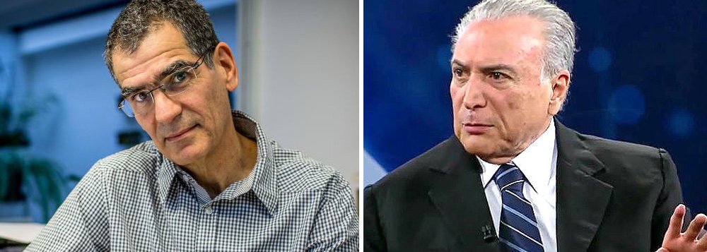 Cientista político Fernando Limongi afirmou nesta segunda-feira, 19, que Michel Temer permanece na UTI política e que as "reformas" nunca foram o seu compromisso real; "Temer não foi guindado à presidência por seus compromissos com a reforma da previdência. Muito menos, por sua repulsa à malversação dos recursos públicos para fins eleitorais e pessoais. Os motivos de Temer e dos que o cercam foram explicitados pelas conversas entre Romero Jucá e Sergio Machado: com Dilma não haveria mais salvação. Sem ela, sob a liderança de Temer, com esforço e, vale lembrar, bons contatos no STF, tudo poderia ser arranjado", afirma (Foto: Aquiles Lins) Cientista político Fernando Limongi afirmou nesta segunda-feira, 19, que Michel Temer permanece na UTI política e que as "reformas" nunca foram o seu compromisso real; "Temer não foi guindado à presidência por seus compromissos com a reforma da previdência. Muito menos, por sua repulsa à malversação dos recursos públicos para fins eleitorais e pessoais. Os motivos de Temer e dos que o cercam foram explicitados pelas conversas entre Romero Jucá e Sergio Machado: com Dilma não haveria mais salvação. Sem ela, sob a liderança de Temer, com esforço e, vale lembrar, bons contatos no STF, tudo poderia ser arranjado", afirma