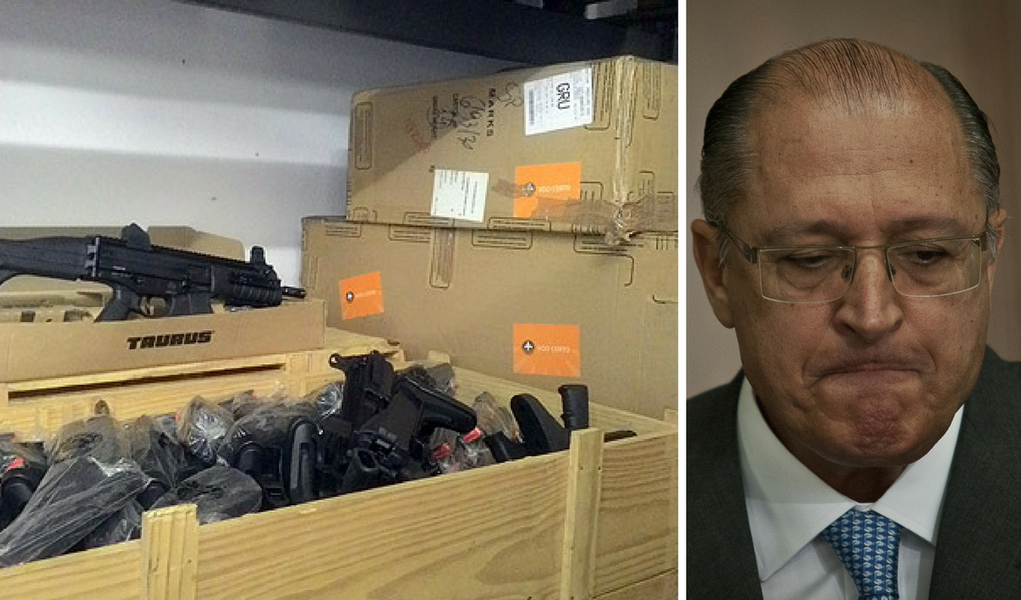 O governo de São Paulo, comandado pelo tucano Geraldo Alckmin, gastou cerca de R$ 30 milhões para comprar quase 6.000 submetralhadoras Taurus que, depois de cinco anos, ainda permanecem dentro de caixas, sem uso; o armamento, que deveria reforças o combate ao crime em SP, foi vetado por ter problemas considerados graves e incorrigíveis, "como fissuras e rompimento de canos"; esse tipo de falha pode, segundo especialistas, levar à explosão da arma e provocar ferimentos no atirador (Foto: Giuliana Miranda) O governo de São Paulo, comandado pelo tucano Geraldo Alckmin, gastou cerca de R$ 30 milhões para comprar quase 6.000 submetralhadoras Taurus que, depois de cinco anos, ainda permanecem dentro de caixas, sem uso; o armamento, que deveria reforças o combate ao crime em SP, foi vetado por ter problemas considerados graves e incorrigíveis, "como fissuras e rompimento de canos"; esse tipo de falha pode, segundo especialistas, levar à explosão da arma e provocar ferimentos no atirador