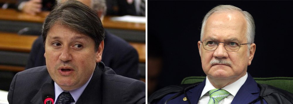 Homem da mala de Michel Temer, o deputado afastado Rodrigo Rocha Loures (PMDB-PR) foi gravado pela Polícia Federal sugerindo que poderia influenciar o ministro do STF Edson Fachin para retardar o ritmo das investigações contra integrantes do governo (Foto: Gisele Federicce) Homem da mala de Michel Temer, o deputado afastado Rodrigo Rocha Loures (PMDB-PR) foi gravado pela Polícia Federal sugerindo que poderia influenciar o ministro do STF Edson Fachin para retardar o ritmo das investigações contra integrantes do governo