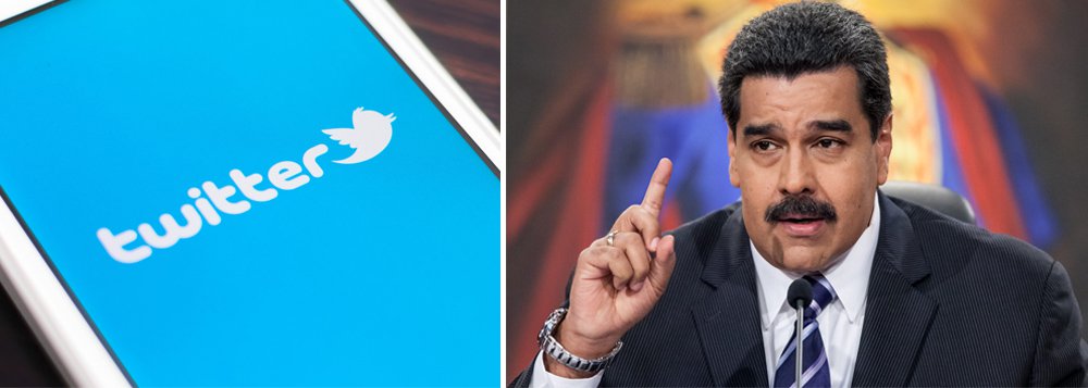 O presidente da Venezuela, Nicolás Maduro, disse ontem (17) que o Twitter desativou milhares de contas de cidadãos do país exclusivamente por eles serem "chavistas" e que isso ocorreu porque a rede social tem medo de que os governistas sejam maioria; "Fazemos uma denúncia nacional e internacional contra a empresa Twitter da Venezuela, que no dia de hoje desativou milhares de contas de pessoas, de jovens, de trabalhadores, de profissionais, pelo único motivo de serem chavistas", afirmou Maduro em um ato com militantes do Partido Socialista Unido (PSUV) em Caracas (Foto: Leonardo Attuch) O presidente da Venezuela, Nicolás Maduro, disse ontem (17) que o Twitter desativou milhares de contas de cidadãos do país exclusivamente por eles serem "chavistas" e que isso ocorreu porque a rede social tem medo de que os governistas sejam maioria; "Fazemos uma denúncia nacional e internacional contra a empresa Twitter da Venezuela, que no dia de hoje desativou milhares de contas de pessoas, de jovens, de trabalhadores, de profissionais, pelo único motivo de serem chavistas", afirmou Maduro em um ato com militantes do Partido Socialista Unido (PSUV) em Caracas