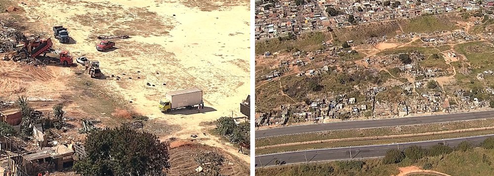 Depois de um acordo que permitiu reintegração de posse, mais de 400 famílias que viviam nas ocupações William Rosa e Marião, em Contagem, na Região Metropolitana de Belo Horizonte, deixaram os terrenos; a desocupação, que atinge cerca de 1.450 pessoas, começou em 1ª de julho; as famílias que estão em imóveis alugados, receberão um auxílio financeiro de R$ 450 pelo período de 1 ano e 6 meses, até a construção de unidades habitacionais; é o que prevê o termo firmado em 21 de junho (Foto: Leonardo Lucena) Depois de um acordo que permitiu reintegração de posse, mais de 400 famílias que viviam nas ocupações William Rosa e Marião, em Contagem, na Região Metropolitana de Belo Horizonte, deixaram os terrenos; a desocupação, que atinge cerca de 1.450 pessoas, começou em 1ª de julho; as famílias que estão em imóveis alugados, receberão um auxílio financeiro de R$ 450 pelo período de 1 ano e 6 meses, até a construção de unidades habitacionais; é o que prevê o termo firmado em 21 de junho