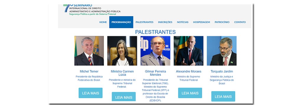 "A mulher de César ficaria ruborizada diante do convescote entre juiz e réu em pleno julgamento. Tem razão o Helio de La Peña: as Organizações Tabajara são mais sérias", diz Fernando Brito, editor do Tijolaço (Foto: Leonardo Attuch) "A mulher de César ficaria ruborizada diante do convescote entre juiz e réu em pleno julgamento. Tem razão o Helio de La Peña: as Organizações Tabajara são mais sérias", diz Fernando Brito, editor do Tijolaço
