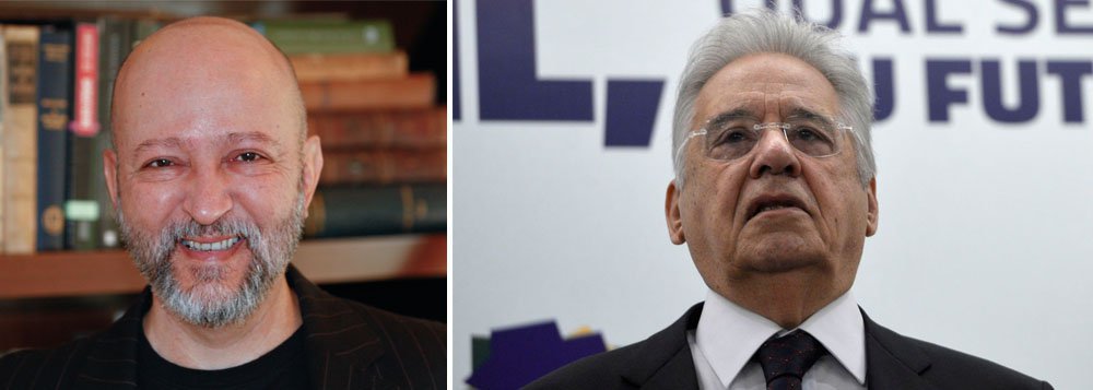 "Está difícil de entender", escreve o jornalista, para quem FHC "cobra espírito público e grandeza dos outros sem dizer nenhuma palavra sobre o correligionário Aécio Neves, com a estatura já rente ao chão" (Foto: Gisele Federicce) "Está difícil de entender", escreve o jornalista, para quem FHC "cobra espírito público e grandeza dos outros sem dizer nenhuma palavra sobre o correligionário Aécio Neves, com a estatura já rente ao chão"