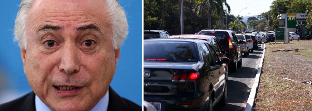 Desde a crise acentuada pela delação da JBS, o pior cenário de rejeição a Temer foi observado pelo Planalto nas redes sociais com o anúncio de aumento no tributo dos combustíveis, feito na última quinta-feira 20; medida irritou a população e até a base no Congresso; para aliados, o que pegou mal mesmo foi a frase de Temer de que o "povo vai entender" (Foto: Gisele Federicce) Desde a crise acentuada pela delação da JBS, o pior cenário de rejeição a Temer foi observado pelo Planalto nas redes sociais com o anúncio de aumento no tributo dos combustíveis, feito na última quinta-feira 20; medida irritou a população e até a base no Congresso; para aliados, o que pegou mal mesmo foi a frase de Temer de que o "povo vai entender"