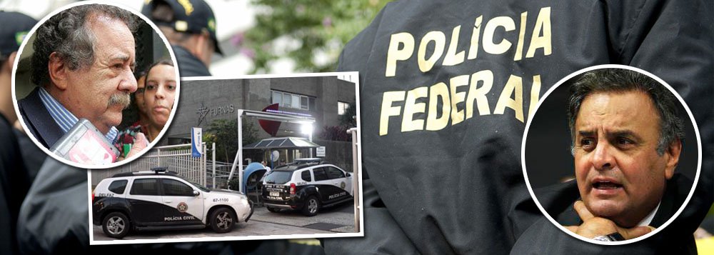 Em desdobramento da Operação Lava Jato, batizado como Barão Gatuno, a Polícia Civil do Rio de Janeiro mirou o esquema de corrupção em Furnas, que vem desde o governo Fernando Henrique Cardoso, quando o senador afastado Aécio Neves (PSDB-MG) nomeou Dimas Toledo como diretor da estatal; há dois mandados de condução coercitiva e um deles é contra Dimas Toledo, que era acusado de pagar um mensalão a deputados da chamada "lista de Furnas"; a operação foi deflagrada a partir da delação do ex-senador Delcídio Amaral e complica ainda mais a situação de Aécio, que tem um pedido de prisão prestes a ser analisado pelo Supremo Tribunal Federal (Foto: Leonardo Attuch) Em desdobramento da Operação Lava Jato, batizado como Barão Gatuno, a Polícia Civil do Rio de Janeiro mirou o esquema de corrupção em Furnas, que vem desde o governo Fernando Henrique Cardoso, quando o senador afastado Aécio Neves (PSDB-MG) nomeou Dimas Toledo como diretor da estatal; há dois mandados de condução coercitiva e um deles é contra Dimas Toledo, que era acusado de pagar um mensalão a deputados da chamada "lista de Furnas"; a operação foi deflagrada a partir da delação do ex-senador Delcídio Amaral e complica ainda mais a situação de Aécio, que tem um pedido de prisão prestes a ser analisado pelo Supremo Tribunal Federal