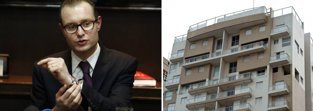 Para o jornalista Fernando Brito, editor do Tijolaço, "a entrega das alegações finais da defesa do ex-presidente Lula, termina com uma surpresa o insólito processo do "triplex do Guarujá""; "O apartamento 164 A, do edifício Solaris, está em nome da OAS Empreendimentos S/A, mas, desde 2010, quem detém 100% dos direitos econômico-financeiros sobre o imóvel é um fundo gerido pela Caixa Econômica Federal", afirmam os advogados Cristiano e Vanessa Martins, responsáveis pela defesa do ex-presidente; "Será que vem ao caso, para Sérgio Moro?", questiona (Foto: Paulo Emílio) Para o jornalista Fernando Brito, editor do Tijolaço, "a entrega das alegações finais da defesa do ex-presidente Lula, termina com uma surpresa o insólito processo do "triplex do Guarujá""; "O apartamento 164 A, do edifício Solaris, está em nome da OAS Empreendimentos S/A, mas, desde 2010, quem detém 100% dos direitos econômico-financeiros sobre o imóvel é um fundo gerido pela Caixa Econômica Federal", afirmam os advogados Cristiano e Vanessa Martins, responsáveis pela defesa do ex-presidente; "Será que vem ao caso, para Sérgio Moro?", questiona