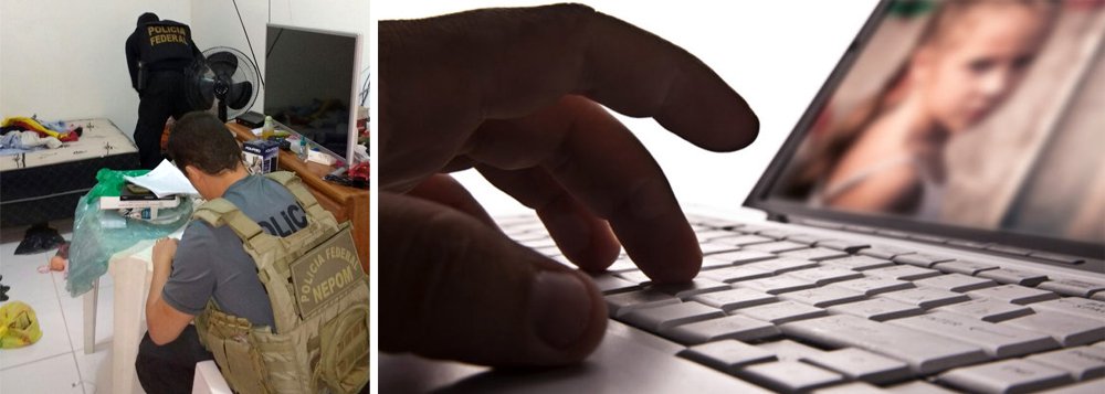 Polícia Federal (PF) deflagrou nesta terça-feira, 25, operação em 14 estados do País para combater o compartilhamento na internet de material pornográfico envolvendo menores; entre os mais de 30 criminosos que já foram presos, estão funcionários públicos, professores, médicos e estudantes; pelo menos 15 vítimas foram localizadas pela investigação (Foto: Aquiles Lins) Polícia Federal (PF) deflagrou nesta terça-feira, 25, operação em 14 estados do País para combater o compartilhamento na internet de material pornográfico envolvendo menores; entre os mais de 30 criminosos que já foram presos, estão funcionários públicos, professores, médicos e estudantes; pelo menos 15 vítimas foram localizadas pela investigação