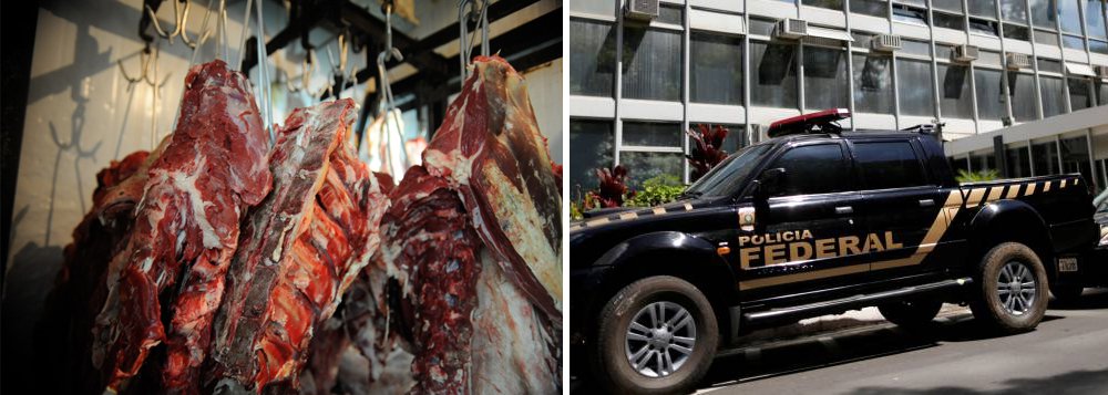 Polícia Federal está nas ruas cumprindo três mandados de busca e apreensão e um mandado de prisão preventiva, no âmbito da 2ª etapa da Operação Carne Fraca; Operação Antídoto, deflagrada nesta quarta-feira (31), ocorre em Goiás, tem como alvo central um ex-superintendente regional do Ministério da Agricultura, Pecuária e Abastecimento (Mapa) no Estado, que teria sido flagrado em interceptações telefônicas destruindo provas ligadas às investigações (Foto: Paulo Emílio) Polícia Federal está nas ruas cumprindo três mandados de busca e apreensão e um mandado de prisão preventiva, no âmbito da 2ª etapa da Operação Carne Fraca; Operação Antídoto, deflagrada nesta quarta-feira (31), ocorre em Goiás, tem como alvo central um ex-superintendente regional do Ministério da Agricultura, Pecuária e Abastecimento (Mapa) no Estado, que teria sido flagrado em interceptações telefônicas destruindo provas ligadas às investigações