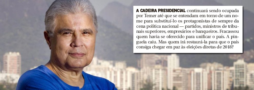 O jornalista Ricardo Noblat excluiu o povo como um ator relevante da política nacional; ao comentar os envolvidos nas discussões para solucionar a atual crise, o colunista citou "partidos, ministros de tribunais superiores, empresários e banqueiros", mas nada da população... (Foto: Giuliana Miranda) O jornalista Ricardo Noblat excluiu o povo como um ator relevante da política nacional; ao comentar os envolvidos nas discussões para solucionar a atual crise, o colunista citou "partidos, ministros de tribunais superiores, empresários e banqueiros", mas nada da população...