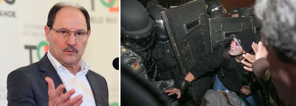 Através de nota assinada pela Casa Civil, o governador do Rio Grande do Sul, José Ivo Sartori (PMDB) afirma que a Brigada Militar teria cumprido com correção a decisão judicial na operação para retirar as famílias que viviam na Ocupação Lanceiros Negros, no Centro de Porto Alegre, na noite de quarta-feira (14); nota critica o deputado estadual Jeferson Fernandes (PT), acusado de “a pretexto de defender causas sociais, age para angariar dividendos políticos e midiáticos”; o governo também acusa as famílias de “interesse ideológico e político” por não aceitar as alternativas apresentadas pelo poder público (Foto: Voney Malta) Através de nota assinada pela Casa Civil, o governador do Rio Grande do Sul, José Ivo Sartori (PMDB) afirma que a Brigada Militar teria cumprido com correção a decisão judicial na operação para retirar as famílias que viviam na Ocupação Lanceiros Negros, no Centro de Porto Alegre, na noite de quarta-feira (14); nota critica o deputado estadual Jeferson Fernandes (PT), acusado de “a pretexto de defender causas sociais, age para angariar dividendos políticos e midiáticos”; o governo também acusa as famílias de “interesse ideológico e político” por não aceitar as alternativas apresentadas pelo poder público