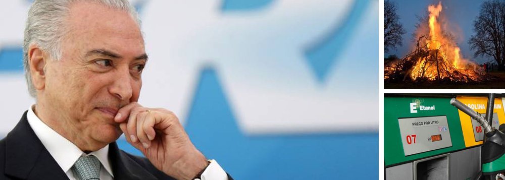 "Alguém acredita que aumentar gasolina vai estancar o desemprego, ampliar o crédito inexistente na praça e estimular a volta dos investimentos? Ou vai exacerbá-los?", questiona o jornalista Alex Solnik, colunista do 247; "A questão do Fora Temer não é ideológica nem moral. É uma questão de sobrevivência dos brasileiros. Cada dia a mais de Temer no Palácio do Planalto é um real a menos na nossa já magra carteira", diz Solnik, que avisa: "De tanto semear fogo o imolado pode ser ele" (Foto: Alex Solnik) "Alguém acredita que aumentar gasolina vai estancar o desemprego, ampliar o crédito inexistente na praça e estimular a volta dos investimentos? Ou vai exacerbá-los?", questiona o jornalista Alex Solnik, colunista do 247; "A questão do Fora Temer não é ideológica nem moral. É uma questão de sobrevivência dos brasileiros. Cada dia a mais de Temer no Palácio do Planalto é um real a menos na nossa já magra carteira", diz Solnik, que avisa: "De tanto semear fogo o imolado pode ser ele"