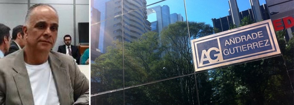 O empresário Marcos Valério, operador do chamado "mensalão" por meio de contatos com agências de publicidade, revelou que, em 2005, sua defesa foi paga pela empreiteira Andrade Gutierrez (Foto: Leonardo Attuch) O empresário Marcos Valério, operador do chamado "mensalão" por meio de contatos com agências de publicidade, revelou que, em 2005, sua defesa foi paga pela empreiteira Andrade Gutierrez