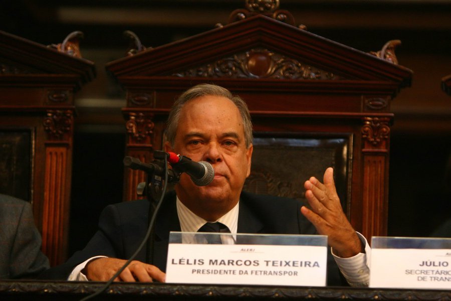 Nesta quarta-feira (19), a Primeira Turma Especializada do Tribunal Regional Federal da 2ª Região (TRF2) manteve a prisão preventiva do presidente da Federação das Empresas de Transporte de Passageiros do Estado do Rio de Janeiro (Fetranspor), Lélis Teixeira; O pedido pela manutenção da prisão foi feito pelo Ministério Público Federal (MPF); O empresário foi preso preventivamente no dia 3 de julho, por ordem da Justiça Federal do Rio de Janeiro, no âmbito da Operação Ponto Final, um desdobramento da Lava Jato (Foto: Charles Nisz) Nesta quarta-feira (19), a Primeira Turma Especializada do Tribunal Regional Federal da 2ª Região (TRF2) manteve a prisão preventiva do presidente da Federação das Empresas de Transporte de Passageiros do Estado do Rio de Janeiro (Fetranspor), Lélis Teixeira; O pedido pela manutenção da prisão foi feito pelo Ministério Público Federal (MPF); O empresário foi preso preventivamente no dia 3 de julho, por ordem da Justiça Federal do Rio de Janeiro, no âmbito da Operação Ponto Final, um desdobramento da Lava Jato