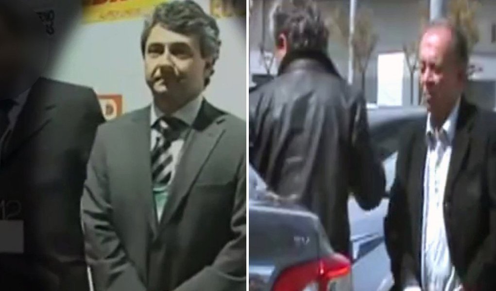 Frederico Pacheco, primo do senador afastado Aécio Neves (PSDB-MG), e Mendherson Souza Lima, ex-assessor parlamentar do senador Zeze Perrella (PMDB-MG) deixaram a Penitenciária Nelson Hungria, em Contagem, na Região Metropolitana de Belo Horizonte; por decisão do STF, a prisão preventiva deles foi convertida em prisão domiciliar, com monitoramento com tornozeleira eletrônica; os dois são investigados por suposta prática de corrupção, organização criminosa e embaraço às investigações da Operação Lava Jato (Foto: Leonardo Lucena) Frederico Pacheco, primo do senador afastado Aécio Neves (PSDB-MG), e Mendherson Souza Lima, ex-assessor parlamentar do senador Zeze Perrella (PMDB-MG) deixaram a Penitenciária Nelson Hungria, em Contagem, na Região Metropolitana de Belo Horizonte; por decisão do STF, a prisão preventiva deles foi convertida em prisão domiciliar, com monitoramento com tornozeleira eletrônica; os dois são investigados por suposta prática de corrupção, organização criminosa e embaraço às investigações da Operação Lava Jato