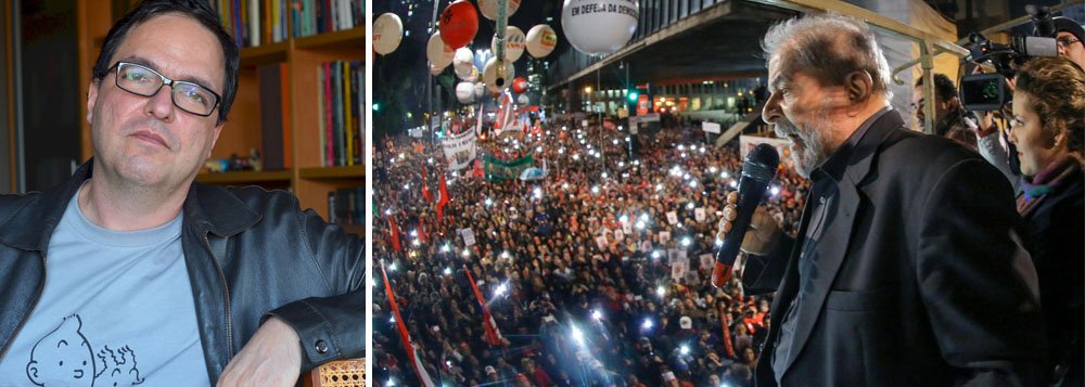 Para o cientista político, a estratégia lulista de concessões e alianças, embora tenha sido correta para a vitória do PT, deixou de ser aceitável a partir de maio de 2016: "culminou numa derrota devastadora, que está levando ao pior retrocesso em décadas para o povo brasileiro. A desmobilização da classe trabalhadora, que fazia parte do arranjo, está cobrando alto seu preço"; "O que se avançou nos governos do PT está sendo perdido", afirma, em texto publicado em seu Facebook (Foto: Gisele Federicce) Para o cientista político, a estratégia lulista de concessões e alianças, embora tenha sido correta para a vitória do PT, deixou de ser aceitável a partir de maio de 2016: "culminou numa derrota devastadora, que está levando ao pior retrocesso em décadas para o povo brasileiro. A desmobilização da classe trabalhadora, que fazia parte do arranjo, está cobrando alto seu preço"; "O que se avançou nos governos do PT está sendo perdido", afirma, em texto publicado em seu Facebook