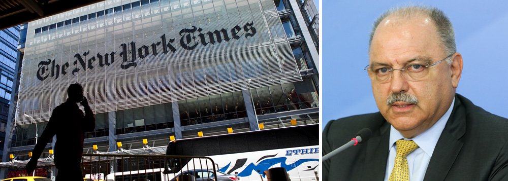 Reportagem do The New York Times faz uma gozação com o fato de o ministro-chefe do Gabinete de Segurança Institucional, General Sérgio Etchegoyen, ter revelado, em sua agenda, que o chefe do posto de espionagem da CIA no Brasil é Duyane Norman; os correspondentes do jornal advertem: "Os oficiais de inteligência que gostariam de ser escalados para o Brasil tomem nota: um simples encontro com a hierarquia de espionagem daquele país pode tirar sua cobertura" (Foto: Gisele Federicce) Reportagem do The New York Times faz uma gozação com o fato de o ministro-chefe do Gabinete de Segurança Institucional, General Sérgio Etchegoyen, ter revelado, em sua agenda, que o chefe do posto de espionagem da CIA no Brasil é Duyane Norman; os correspondentes do jornal advertem: "Os oficiais de inteligência que gostariam de ser escalados para o Brasil tomem nota: um simples encontro com a hierarquia de espionagem daquele país pode tirar sua cobertura"