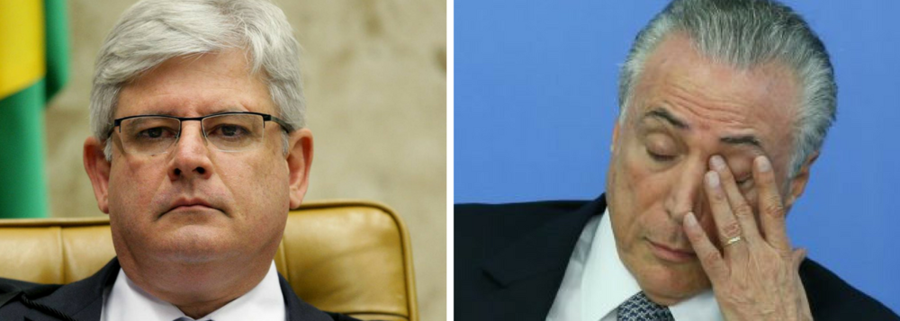 "A defesa de Temer fez as contas e concluiu que Rodrigo Janot pode denunciá-lo ao STF ainda em junho, o que determinaria seu afastamento do cargo antes mesmo do julgamento da chapa Dilma-Temer pelo TSE. Por isso pediu hoje ao ministro-relator Luiz Fachin para adiar o depoimento por escrito que ele prestará à Polícia Federal para depois da conclusão da perícia no áudio da conversa entre Temer e o empresário Joesley Batista, da JBS", escreve Tereza Cruvinel, colunista do 247; a jornalista lembra que, se o prazo de dez dias dado a Temer para que ele responda o interrogatório da PF por escrito "for cumprido, o inquérito estará concluído em 10 de junho. Depois disso será encaminhado a Janot, que já disporá dos elementos para denunciar ou não Michel Temer ao STF" (Foto: Tereza Cruvinel) "A defesa de Temer fez as contas e concluiu que Rodrigo Janot pode denunciá-lo ao STF ainda em junho, o que determinaria seu afastamento do cargo antes mesmo do julgamento da chapa Dilma-Temer pelo TSE. Por isso pediu hoje ao ministro-relator Luiz Fachin para adiar o depoimento por escrito que ele prestará à Polícia Federal para depois da conclusão da perícia no áudio da conversa entre Temer e o empresário Joesley Batista, da JBS", escreve Tereza Cruvinel, colunista do 247; a jornalista lembra que, se o prazo de dez dias dado a Temer para que ele responda o interrogatório da PF por escrito "for cumprido, o inquérito estará concluído em 10 de junho. Depois disso será encaminhado a Janot, que já disporá dos elementos para denunciar ou não Michel Temer ao STF"
