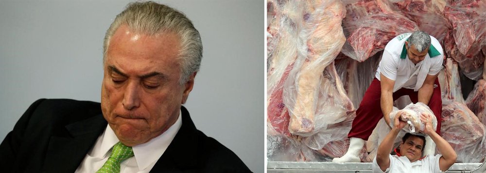 Departamento de Agricultura dos EUA (USDA) suspendeu todas as importações de carne bovina in natura do Brasil nesta quinta-feira, 22; motivo são "recorrentes preocupações sobre sanidade de produtos"; "A suspensão do USDA vai continuar até que o Ministério da Agricultura do Brasil tome medidas corretivas, as quais o USDA considera satisfatórias", de acordo com comunicado; em março, o USDA aumentou a realização de testes para a carne fresca e produtos prontos de carne do Brasil, como precaução após a operação Carne Fraca, envolvendo fiscais sanitários (Foto: Aquiles Lins) Departamento de Agricultura dos EUA (USDA) suspendeu todas as importações de carne bovina in natura do Brasil nesta quinta-feira, 22; motivo são "recorrentes preocupações sobre sanidade de produtos"; "A suspensão do USDA vai continuar até que o Ministério da Agricultura do Brasil tome medidas corretivas, as quais o USDA considera satisfatórias", de acordo com comunicado; em março, o USDA aumentou a realização de testes para a carne fresca e produtos prontos de carne do Brasil, como precaução após a operação Carne Fraca, envolvendo fiscais sanitários