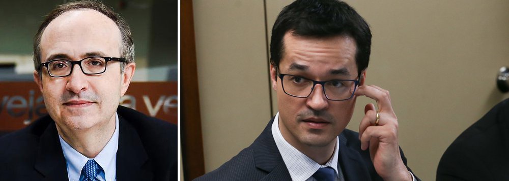 Jornalista Reinaldo Azevedo voltou a criticar o procurador Deltan Dallagnol; segundo Reinaldo, o coordenador da Lava Jato ingressou no Ministério Público Federal graças a uma decisão liminar que o isentou de cumprir a Lei Complementar 75/93, que exigia ao menos dois anos de formação; "Deltan Dallagnol, sempre tão buliçoso e falastrão, resolveu, desta feita, calar-se. Ao menos sobre o tema que lhe diz respeito", provocou o jornalista (Foto: Aquiles Lins) Jornalista Reinaldo Azevedo voltou a criticar o procurador Deltan Dallagnol; segundo Reinaldo, o coordenador da Lava Jato ingressou no Ministério Público Federal graças a uma decisão liminar que o isentou de cumprir a Lei Complementar 75/93, que exigia ao menos dois anos de formação; "Deltan Dallagnol, sempre tão buliçoso e falastrão, resolveu, desta feita, calar-se. Ao menos sobre o tema que lhe diz respeito", provocou o jornalista