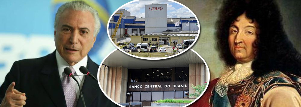 "Depois da destruição da CLT, que pretende retroceder 70 anos nos direitos dos trabalhadores, Temer tenta obrigar o país a retornar ao absolutismo do século XVII, cujo símbolo era Luís XIV, aquele do 'Estado sou eu'", escreve Paulo Moreira Leite, articulista do 247; "Numa medida provisória destinada a intimidar o setor financeiro, próximo alvo da Lava Jato, Temer amplia a capacidade de punição do Estado e cria dificuldades para quem quiser fazer acordos de delação premiada, que podem apontar ninhos de corrupção dentro do governo, onde não param de surgir aliados cada vez mais próximos do próprio presidente", afirma PML; jornalista lembra que, sob a ditadura militar, a perseguição a empresários que não estavam alinhados com o regime deixou uma memória vergonhosa (Foto: Paulo Moreira Leite) "Depois da destruição da CLT, que pretende retroceder 70 anos nos direitos dos trabalhadores, Temer tenta obrigar o país a retornar ao absolutismo do século XVII, cujo símbolo era Luís XIV, aquele do 'Estado sou eu'", escreve Paulo Moreira Leite, articulista do 247; "Numa medida provisória destinada a intimidar o setor financeiro, próximo alvo da Lava Jato, Temer amplia a capacidade de punição do Estado e cria dificuldades para quem quiser fazer acordos de delação premiada, que podem apontar ninhos de corrupção dentro do governo, onde não param de surgir aliados cada vez mais próximos do próprio presidente", afirma PML; jornalista lembra que, sob a ditadura militar, a perseguição a empresários que não estavam alinhados com o regime deixou uma memória vergonhosa