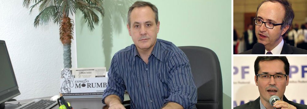 "Na esquerda, a polêmica tem sido acompanhada com entusiasmo, com uma mal disfarçada torcida por Reinaldo Azevedo – um setor da esquerda que é lamentável. Tão lamentável como foram aqueles que, no passado, aplaudiram Carlos Lacerda quando ele tentou uma aliança com João Goulart para derrubar a ditadura militar, que ele tinha ajudado a implantar. É a esquerda vira-lata, que abana o rabinho no primeiro aceno", diz o jornalista Joaquim de Carvalho, no DCM (Foto: Leonardo Attuch) "Na esquerda, a polêmica tem sido acompanhada com entusiasmo, com uma mal disfarçada torcida por Reinaldo Azevedo – um setor da esquerda que é lamentável. Tão lamentável como foram aqueles que, no passado, aplaudiram Carlos Lacerda quando ele tentou uma aliança com João Goulart para derrubar a ditadura militar, que ele tinha ajudado a implantar. É a esquerda vira-lata, que abana o rabinho no primeiro aceno", diz o jornalista Joaquim de Carvalho, no DCM