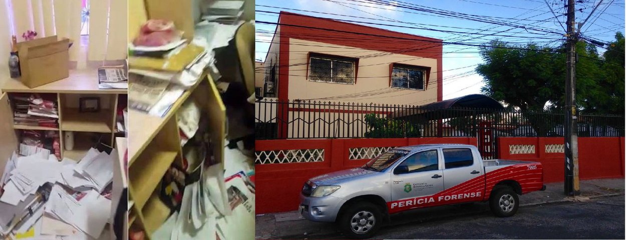 O governador Camilo Santana orientou os órgãos de segurança a realizarem a investigação sobre o atentado à sede da CUT Ceará com a maior brevidade possível, para que possam ser identificados os agressores e a motivação. A sede da CUT foi alvo ontem de um violento assalto, exatamente no momento em que acontecia uma reunião da Frente Brasil Popular do Ceará para ultimar os detalhes do ato político em solidariedade ao ex-presidente Lula, marcado para o período da tarde. A avaliação é que o "assalto" foi, na verdade, uma ação política encomendada por setores da direta reacionária para intimidar os movimentos sociais (Foto: Fatima 247) O governador Camilo Santana orientou os órgãos de segurança a realizarem a investigação sobre o atentado à sede da CUT Ceará com a maior brevidade possível, para que possam ser identificados os agressores e a motivação. A sede da CUT foi alvo ontem de um violento assalto, exatamente no momento em que acontecia uma reunião da Frente Brasil Popular do Ceará para ultimar os detalhes do ato político em solidariedade ao ex-presidente Lula, marcado para o período da tarde. A avaliação é que o "assalto" foi, na verdade, uma ação política encomendada por setores da direta reacionária para intimidar os movimentos sociais
