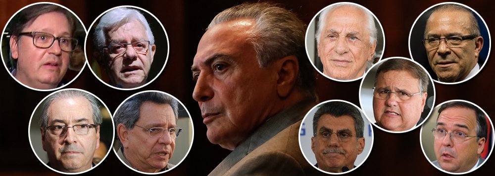 Entrevista do empresário Joesley Batista, um dos sócios do grupo J&F, à revista Época, onde ele afirma que Michel Temer "é o chefe da quadrilha mais perigosa do Brasil", fez com que o jornalista Joaquim de Carvalho, do Diário do Centro do Mundo, elaborasse uma lista com os membros do governo do peemedebista e que o acompanham há décadas, bem como as suspeitas que recaem sobre cada um deles; segundo ele, uma tentativa de identificar a tropa do Michel, que governa o Brasil desde maio do ano passado" (Foto: Paulo Emílio) Entrevista do empresário Joesley Batista, um dos sócios do grupo J&F, à revista Época, onde ele afirma que Michel Temer "é o chefe da quadrilha mais perigosa do Brasil", fez com que o jornalista Joaquim de Carvalho, do Diário do Centro do Mundo, elaborasse uma lista com os membros do governo do peemedebista e que o acompanham há décadas, bem como as suspeitas que recaem sobre cada um deles; segundo ele, uma tentativa de identificar a tropa do Michel, que governa o Brasil desde maio do ano passado"