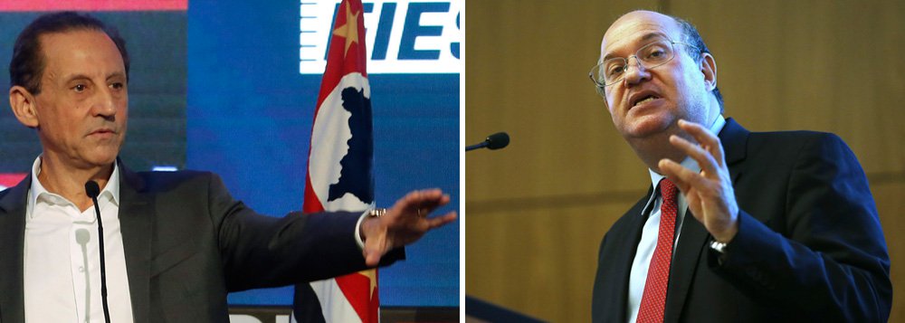 Presidente da Federação das Indústrias de São Paulo (Fiesp), Paulo Skaf, criticou o corte de um ponto percentual na taxa Selic, feito nesta quarta-feira, 26, pelo Comitê de Política Econômica (Copom) do Banco Central. Com a decisão, a Taxa Selic ficou em 9,25% ; "O BC está com a preocupação errada; a inflação está sob controle. O que o Brasil precisa, no momento, é retomar o crescimento e gerar novos empregos. E isso só vai acontecer com juros mais baixos", disse o presidente da Fiesp (Foto: Aquiles Lins) Presidente da Federação das Indústrias de São Paulo (Fiesp), Paulo Skaf, criticou o corte de um ponto percentual na taxa Selic, feito nesta quarta-feira, 26, pelo Comitê de Política Econômica (Copom) do Banco Central. Com a decisão, a Taxa Selic ficou em 9,25% ; "O BC está com a preocupação errada; a inflação está sob controle. O que o Brasil precisa, no momento, é retomar o crescimento e gerar novos empregos. E isso só vai acontecer com juros mais baixos", disse o presidente da Fiesp