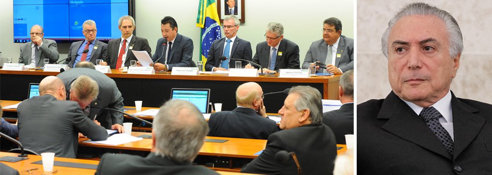 Levantamento do Brasil de Fato, que cruzou os dados do Departamento Intersindical de Assessoria Parlamentar (DIAP), mostra que entre os 74 deputados que irão votar a favor de Temer, conforme mapeamento da Folha, 30 têm ligações com o agronegócio; na Comissão de Constituição e Justiça (CCJ) da Câmara, o resultado foi similar: dos 40 votos pela absolvição do mandatário e a sequer investigação no Supremo, 15 são proprietários de terras ou ligados a ruralistas (Foto: Aquiles Lins) Levantamento do Brasil de Fato, que cruzou os dados do Departamento Intersindical de Assessoria Parlamentar (DIAP), mostra que entre os 74 deputados que irão votar a favor de Temer, conforme mapeamento da Folha, 30 têm ligações com o agronegócio; na Comissão de Constituição e Justiça (CCJ) da Câmara, o resultado foi similar: dos 40 votos pela absolvição do mandatário e a sequer investigação no Supremo, 15 são proprietários de terras ou ligados a ruralistas