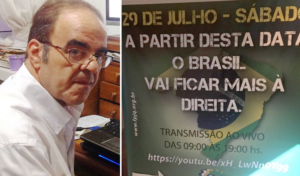 Jornalista Marcelo Auler diz que os efeitos do golpe de 2016 que entregou a República a uma trupe encalacradas com denúncias criminais, que promove o desmonte das políticas sociais e a venda de ativos importantes do país, fez a chamada direita se achar; ele cita como exemplo o I Fórum Nacional da Direita e Conservadorismo do Brasil, que ocorreu em São Paulo, nesse sábado; "encontro, sem dúvida, resulta da maciça campanha contra partidos de esquerda, em especial o PT, promovida a partir da Operação Lava Jato, com o apoio da mídia tradicional", afirma (Foto: Aquiles Lins) Jornalista Marcelo Auler diz que os efeitos do golpe de 2016 que entregou a República a uma trupe encalacradas com denúncias criminais, que promove o desmonte das políticas sociais e a venda de ativos importantes do país, fez a chamada direita se achar; ele cita como exemplo o I Fórum Nacional da Direita e Conservadorismo do Brasil, que ocorreu em São Paulo, nesse sábado; "encontro, sem dúvida, resulta da maciça campanha contra partidos de esquerda, em especial o PT, promovida a partir da Operação Lava Jato, com o apoio da mídia tradicional", afirma