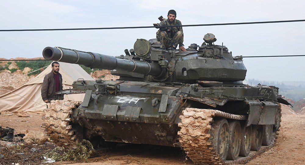 Exército sírio, apoiado pelas forças aliadas, expulsou os terroristas do povoado de Halfaya, no norte da província de Hama, que era uma importante base do agrupamento terrorista Frente al-Nusra nesta zona da Síria, disse uma fonte no local à Sputnik; segundo a fonte, o exército de Damasco está avançando em direção às fronteiras das províncias de Latakia e Idlib, fazendo os terroristas recuar em massa (Foto: Aquiles Lins) Exército sírio, apoiado pelas forças aliadas, expulsou os terroristas do povoado de Halfaya, no norte da província de Hama, que era uma importante base do agrupamento terrorista Frente al-Nusra nesta zona da Síria, disse uma fonte no local à Sputnik; segundo a fonte, o exército de Damasco está avançando em direção às fronteiras das províncias de Latakia e Idlib, fazendo os terroristas recuar em massa