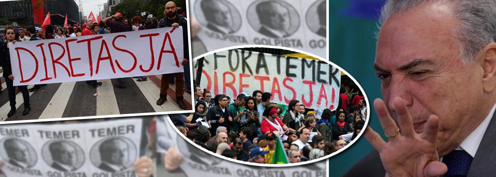 "Eles não aprendem. Primeiro tiraram da cadeira uma presidente legítima que estava com dificuldades de encontrar caminhos para o retorno ao crescimento econômico com os votos de um Parlamento majoritariamente corrupto prometendo que feito isso tudo estaria resolvido; depois colocaram no lugar um presidente e um ministério que a cada dia proporcionam novas e desagradáveis surpresas no campo da ética, da moral e dos bons costumes e agora estão querendo colocar no lugar um presidente de proveta", escreve Alex Solnik; "Não adianta querer legitimar um governo por meio de conchavo. O que legitima são os votos", defende (Foto: Alex Solnik) "Eles não aprendem. Primeiro tiraram da cadeira uma presidente legítima que estava com dificuldades de encontrar caminhos para o retorno ao crescimento econômico com os votos de um Parlamento majoritariamente corrupto prometendo que feito isso tudo estaria resolvido; depois colocaram no lugar um presidente e um ministério que a cada dia proporcionam novas e desagradáveis surpresas no campo da ética, da moral e dos bons costumes e agora estão querendo colocar no lugar um presidente de proveta", escreve Alex Solnik; "Não adianta querer legitimar um governo por meio de conchavo. O que legitima são os votos", defende