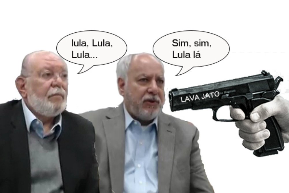 Renato Duque e Leo Pinheiro (Foto: Eduardo Guimarães) Renato Duque e Leo Pinheiro