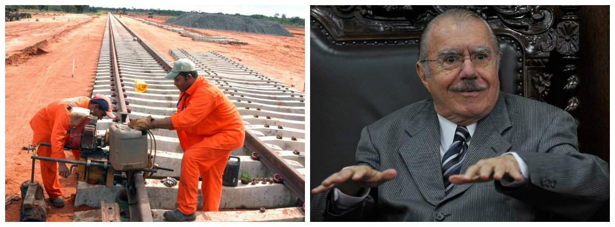 Os desdobramentos da Lava Jato, que também investiga crimes de lavagem de dinheiro decorrentes do recebimento de dinheiro ilícito nas obras da Ferrovia Norte-Sul, agora com as prisões do empresário Jader Ferreira, alvo da Operação De Volta aos Trilhos, deixa o ex-senador José Sarney e aliados apreensivos; Jader é filho do ex-presidente da Valec, José Francisco das Neves, indicado para o cargo pelo próprio José Sarney; obra se estende há mais de 30 anos sem ser concluída (Foto: Voney Malta) Os desdobramentos da Lava Jato, que também investiga crimes de lavagem de dinheiro decorrentes do recebimento de dinheiro ilícito nas obras da Ferrovia Norte-Sul, agora com as prisões do empresário Jader Ferreira, alvo da Operação De Volta aos Trilhos, deixa o ex-senador José Sarney e aliados apreensivos; Jader é filho do ex-presidente da Valec, José Francisco das Neves, indicado para o cargo pelo próprio José Sarney; obra se estende há mais de 30 anos sem ser concluída